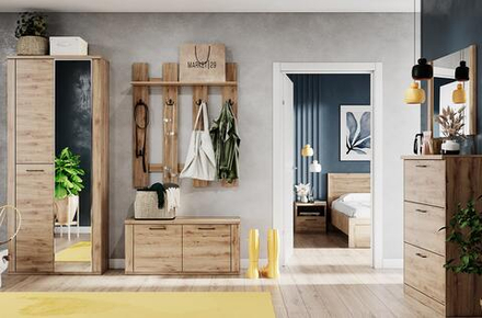 DOORSET, Шкаф 2DZ. Цвет ДУБ НАВАРРА