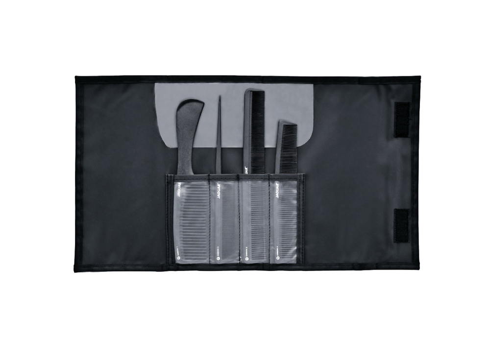 Набор расчесок Jaguar Carbon (4шт, карбоновые)