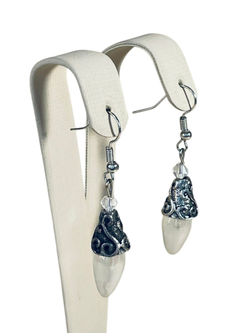 Серьги подвески винтаж