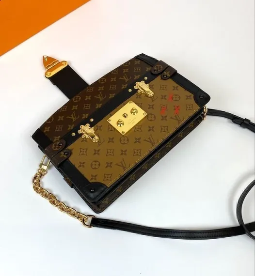 Клатч Louis Vuitton Trunk коричневый