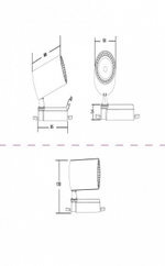 Светильник на штанге Maytoni Vuoro TR003-1-6W3K-W