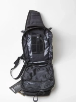 Тактический Рюкзак-сумка GONGTEX однолямочный Черная