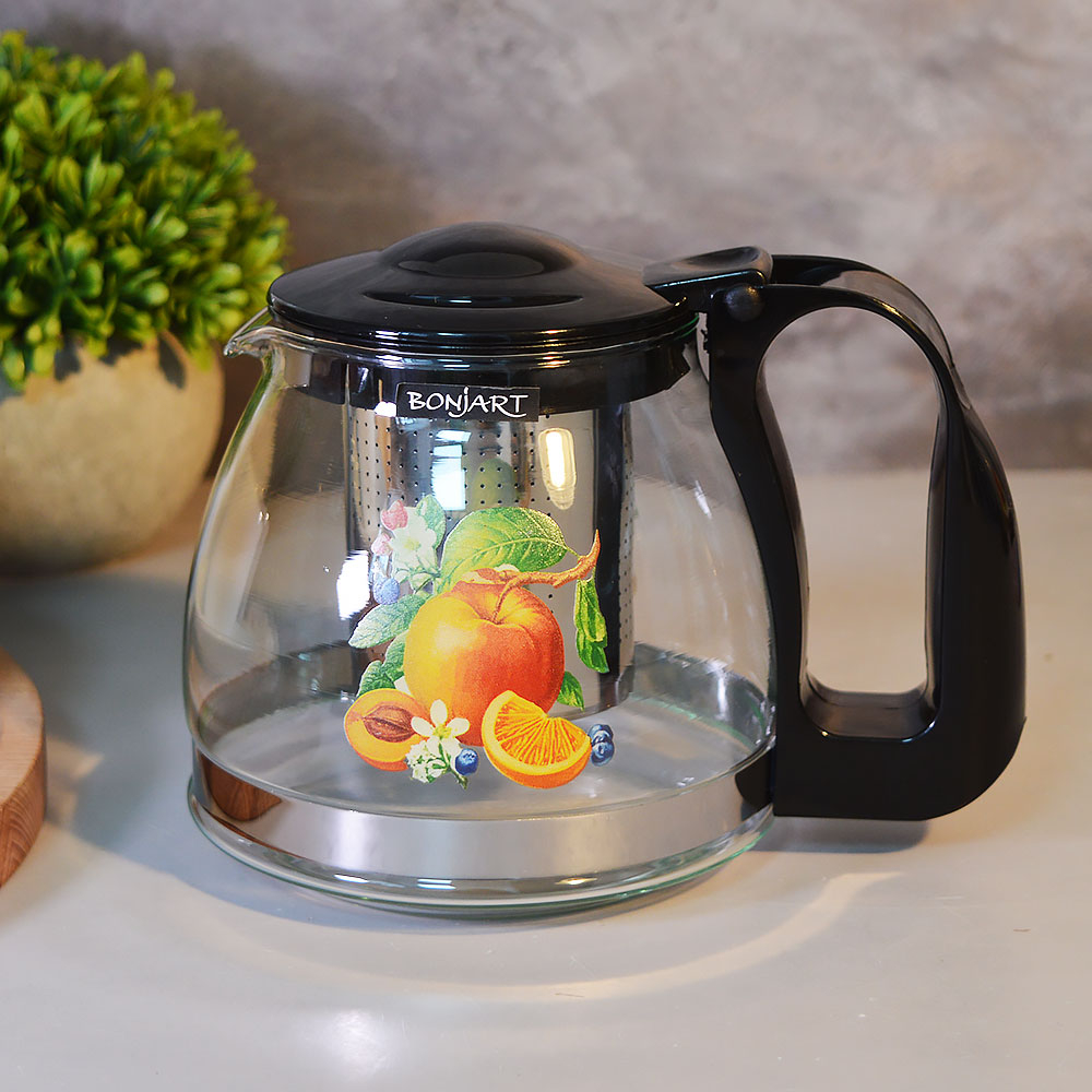 Чайник заварочный 0,7л с рисунком, 202462