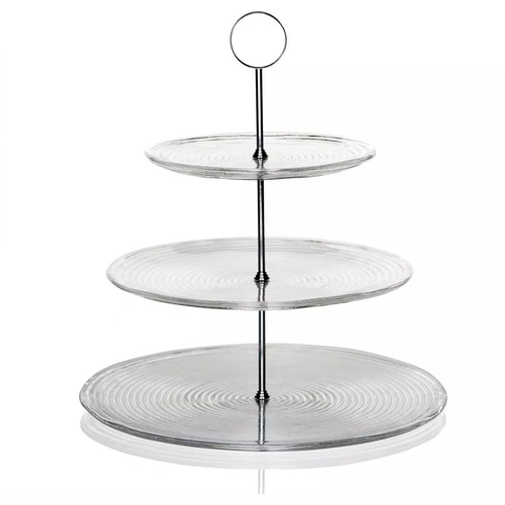 Этажерка двухъярусная Diamante (24.5 см)