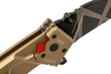 Складной нож Extrema Ratio 133MF0DWT - -танто "MEDIUM FOLDERS" c клинком из стали Böhler N690, рукоять Anticorodal®