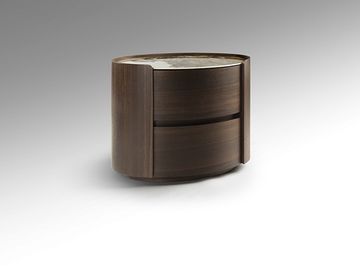 Enoc Прикроватная тумбочка темный дуб