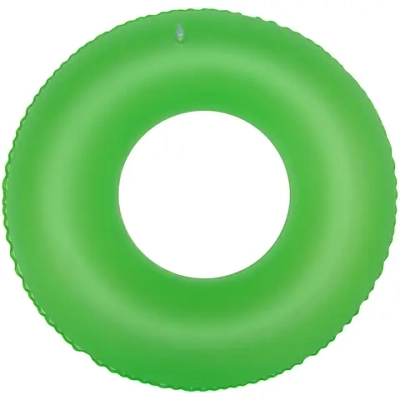 Круг надувной для плавания 70 см Зеленый неон