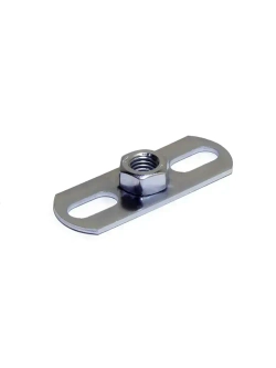 Опорная пластина с гайкой М8, 10 штук