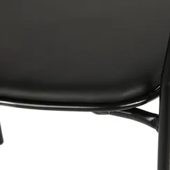 Стул Vivo Armchair черный с мягкой подушкой