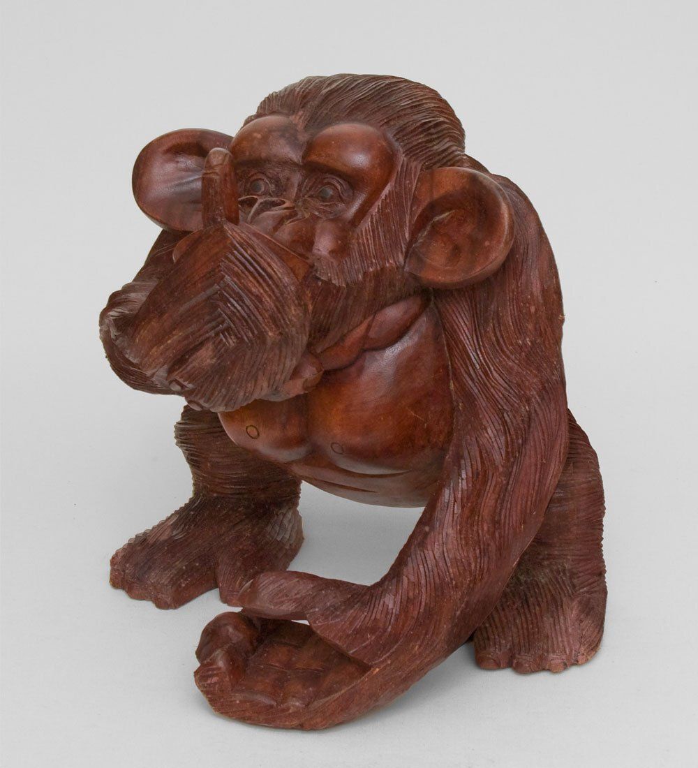 Decor and Gift 15-068 Статуэтка «Обезьяна - «Не скажу» 30 см суар