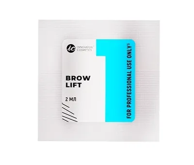 Innovator Cosmetics Саше с составом #1 для долговременной укладки бровей BROW LIFT, 2мл