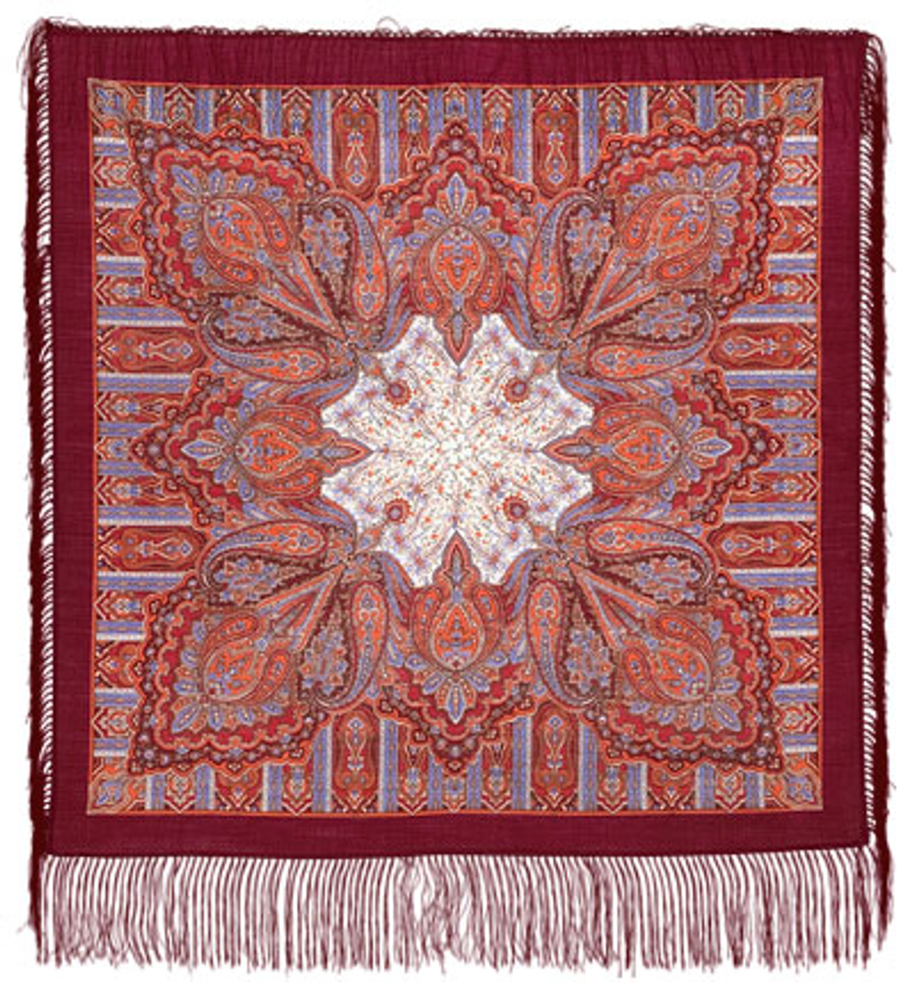Павловопосадский платок Созерцание 1157-7