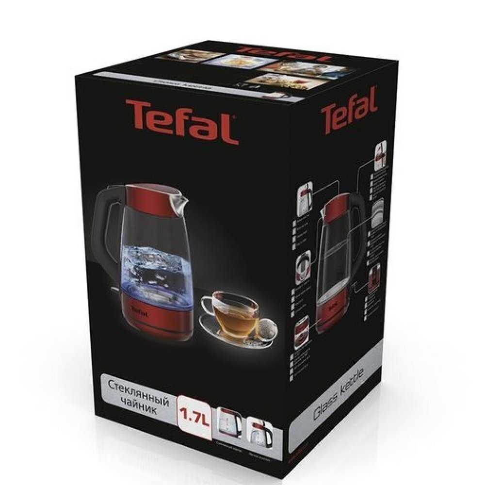 Электрический чайник Tefal Glass Kettle KI520530