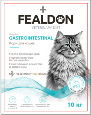 Сухой корм для кошек Fealdon GASTROINTESTINAL холистик