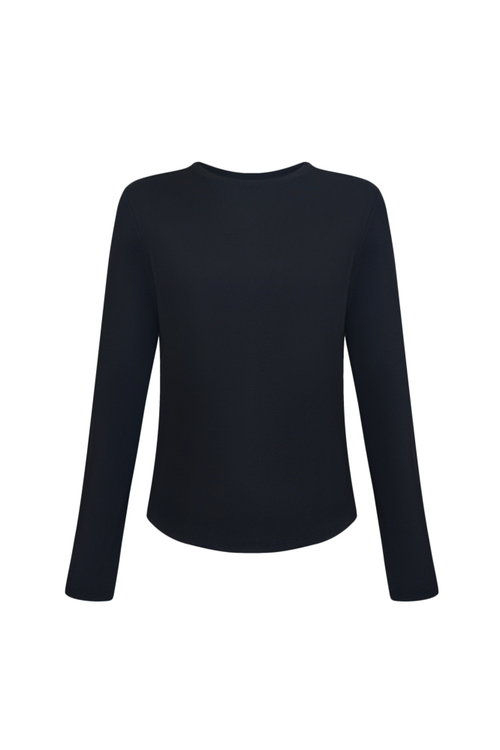 Лонгслив Клауд Черный