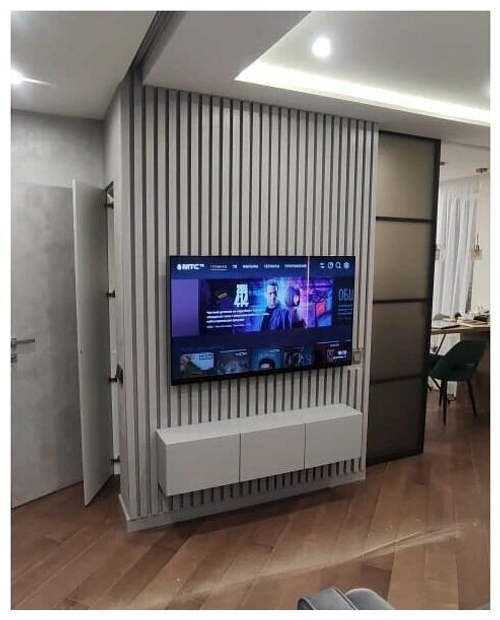 Брусок декоративный в зоне TV из Сосны 40х30мм