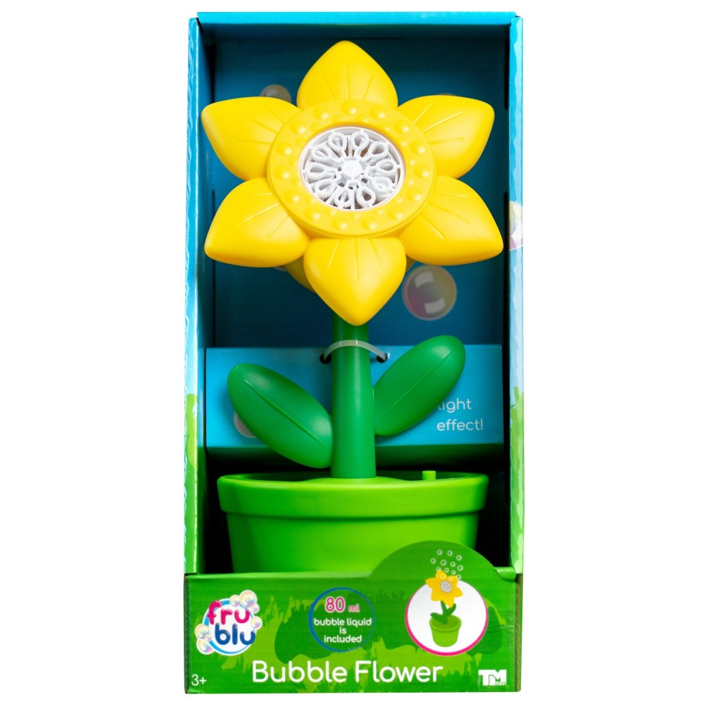TM Toys DKF0911 — Игрушка для мыльных пузырей Fru Blu цветок с жидкостью 80 мл — фото 1