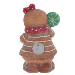 GAEM Фигурка декоративная с подсветкой "Пряник", L25 W15 H40,5 см (3хAAА н/п)