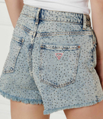 Джинсовые шорты GUESS - голубой(W5GD74 D5LQ2)