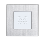 Стеклянная панель для рамки 5KL-WT 47*47мм БЕЛЫЙ