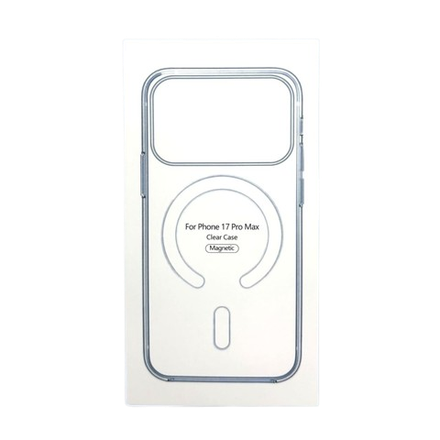 Прозрачный чехол MagSafe Clear Case без анимации для iPhone 17 PRO MAX