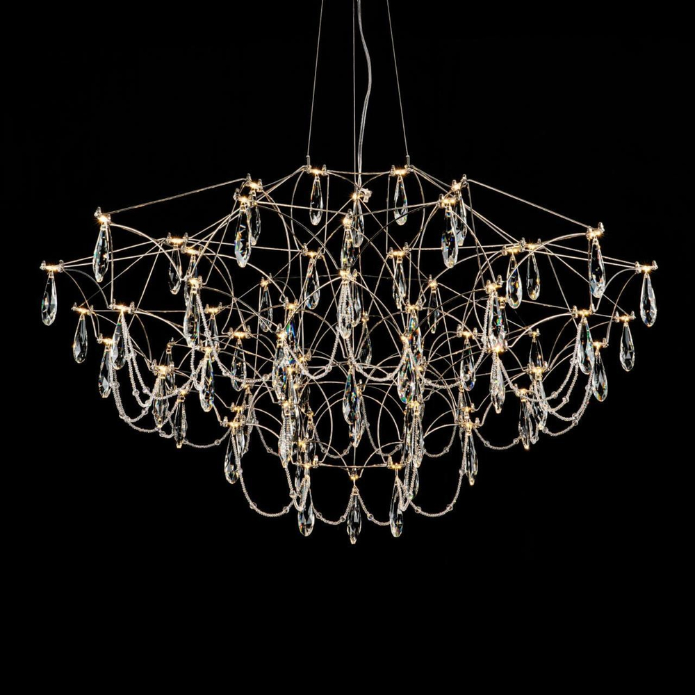 Подвесная светодиодная люстра Modelux ML.5602.1000P СН