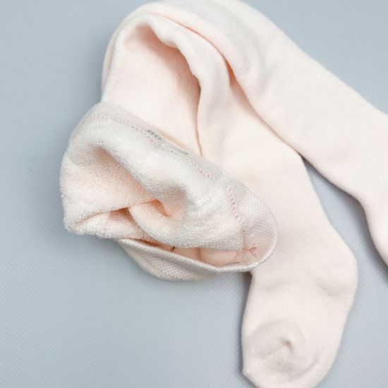 Колготки махровые, Нежно-розовые