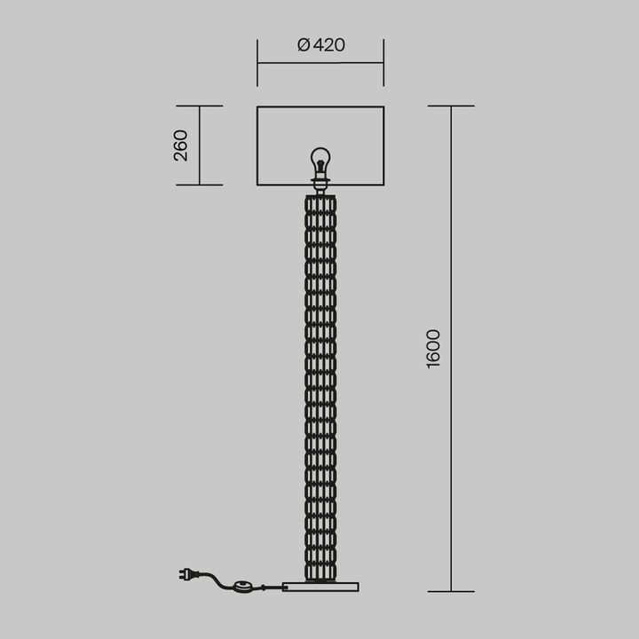 Торшер Maytoni Talento DIA008FL-01CH