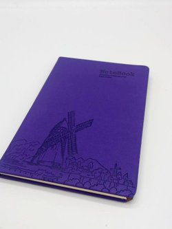 Блокнот 112 л. В5 25*17,5 см лин. фиолетовый (7674-9)