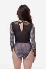 Купальник с рукавами "Paris Chic"