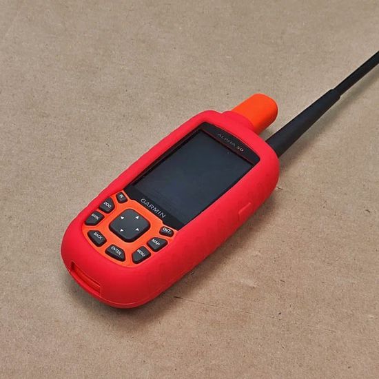 Чехол Garmin Alpha 50 / Astro 320 силикон (красный)
