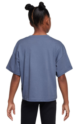 Футболка для мальчика теннисная Nike Kids Sportswear Essential - world indigo