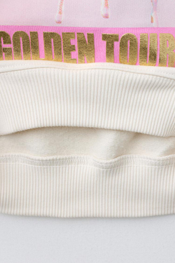 ZARA ТОЛСТОВКА С ПРИНТОМ KPOP DEMON HUNTERS™ NETFLIX ©, ЭКРЮ