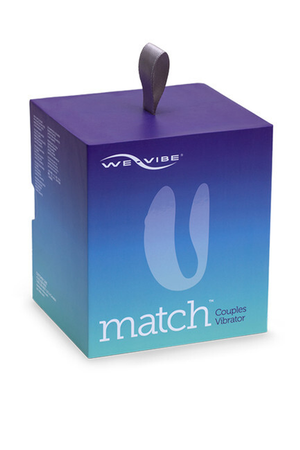 Вибромассажер для пар We-Vibe Match с беспроводным пультом управлением (Цвет: голубой)