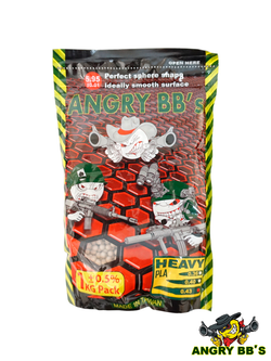 Шары Angry BB's 0,43 g (белые, 2300 шт, 1 кг, пакет)