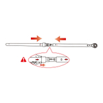 KING TONY (34862-3FF) Динамометрический ключ серии "EXACT", 1", 500-2500 Нм, для левой и правой резьбы, кейс