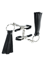 Зажимы для сосков TOYFA Theatre с кисточками