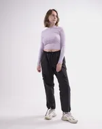 Лонгслив Issue Shadow розовый