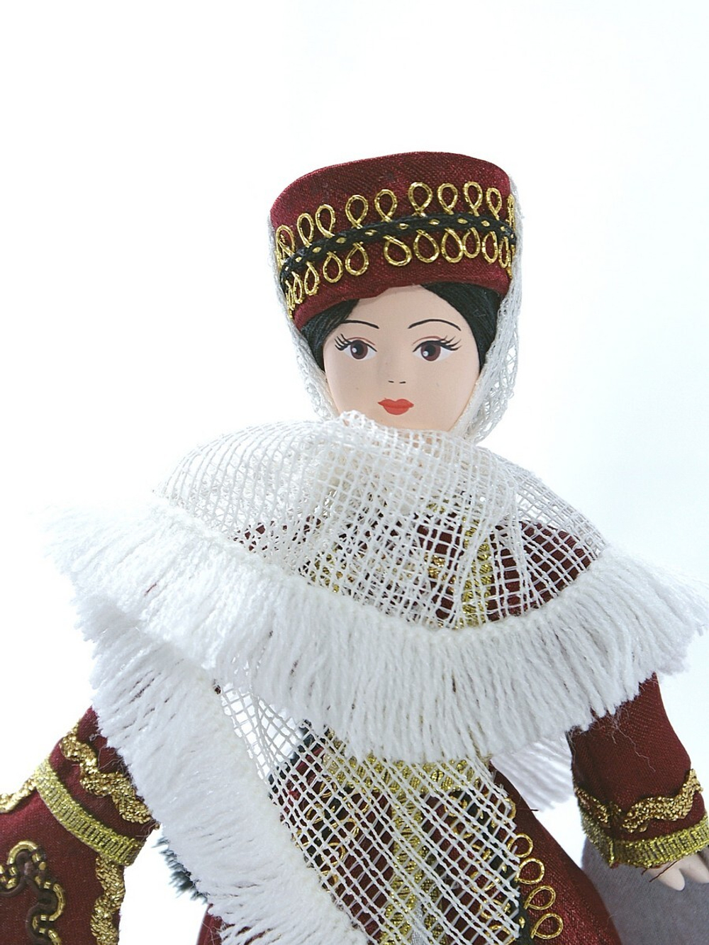 Кукла коллекционная в Кабардинском девичьем костюме