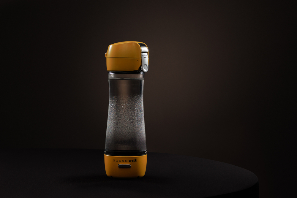 ENHEL Bottle - Портативный аппарат для получения воды обогащенной водородом розовый перламутр