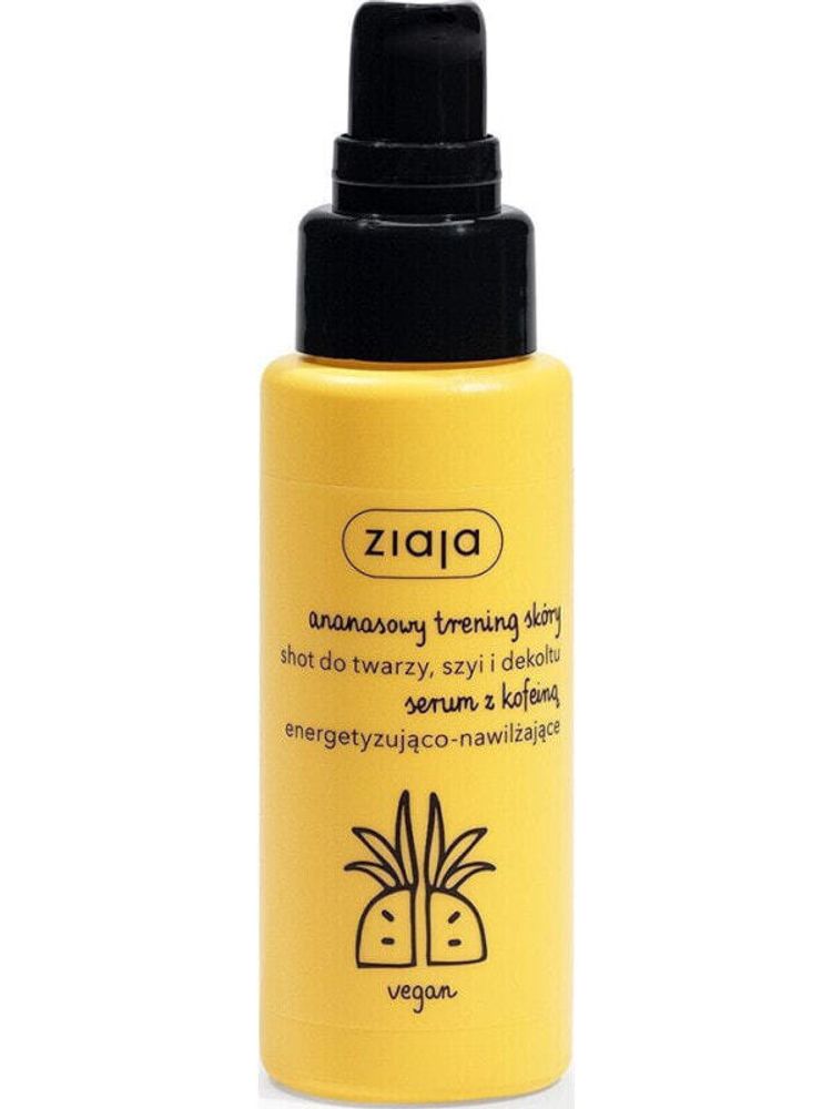 Сыворотки, ампулы и масла Ziaja Ziaja Pineapple Caffeine Serum do twarzy 50ml