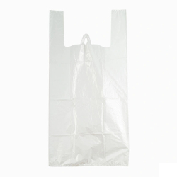 Пакеты-майки белые "Супер-люкс" 45+30х75см 21мкм (50/700шт)
