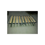 Кровать раскладная детская на ламелях и роликовой основе с матрасом 1600x700x340 мм