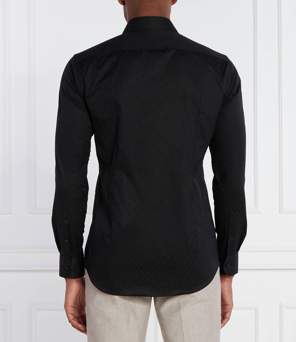 Рубашка H-HANK-kent-C1-214 BOSS BLACK - черный(50473310)