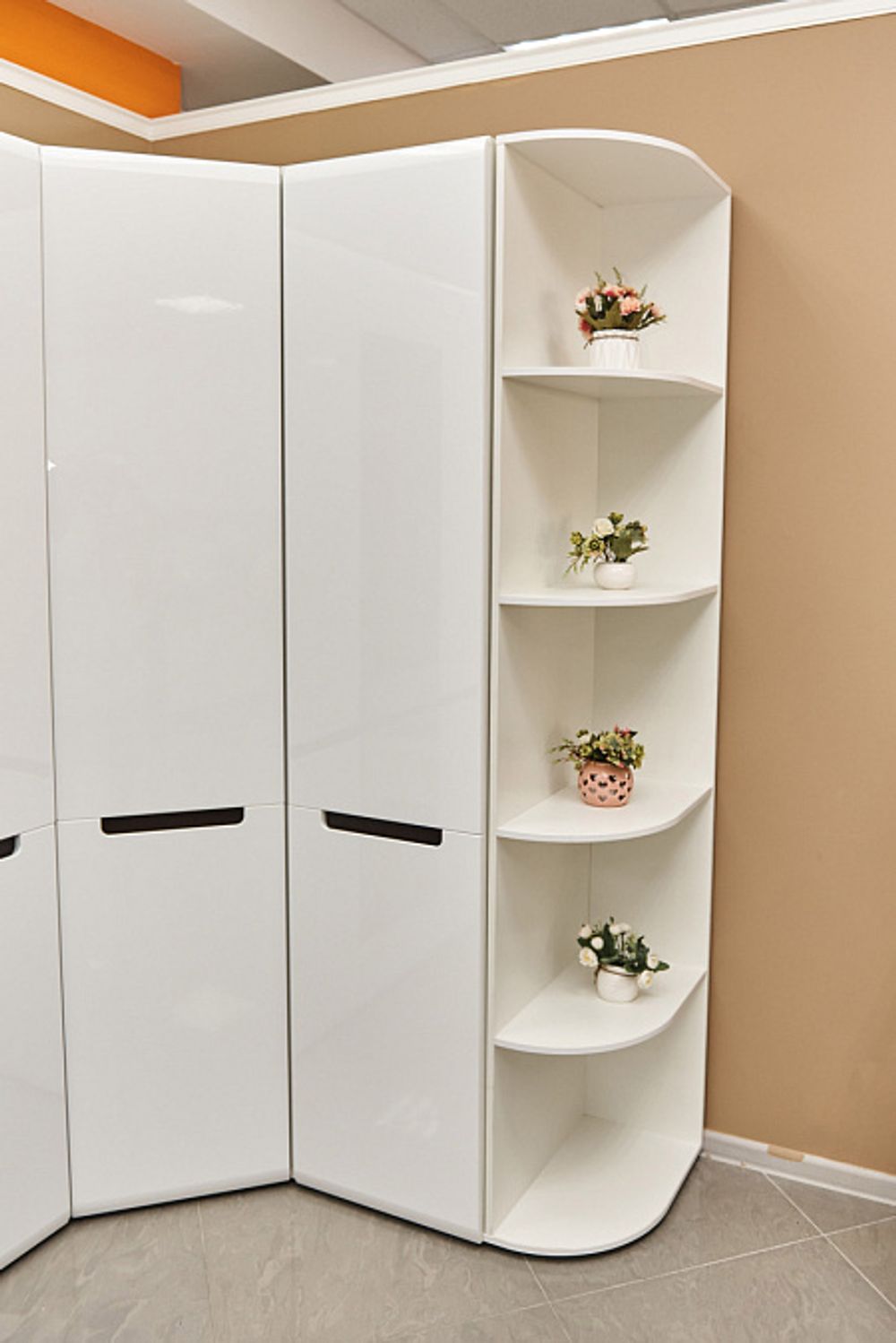 Стокгольм Шкаф угловой (380)