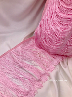 Бахрома розовая 18 см