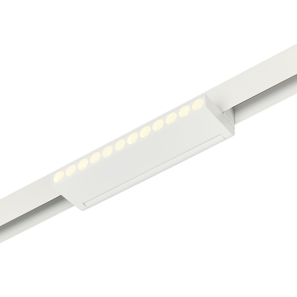 Трековый магнитный светодиодный светильник 12W 48V MyFar FlowPoint MT0213-12W4K-W