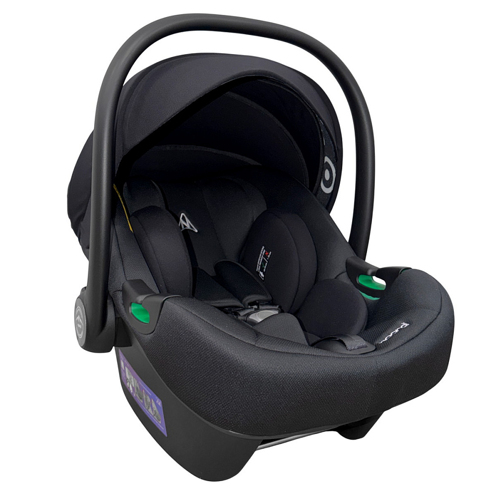 Детская коляска Noordi Fjordi V2 3 в 1 с автокреслом Terra Edusky Black 1462814 Grey
