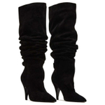 STEVE MADDEN Over the knee Boots 8.89cm Women"s Black