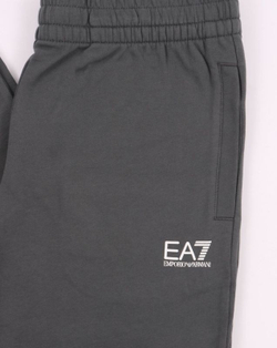 Мужские теннисные штаны EA7 Man Jersey Trouser - серый